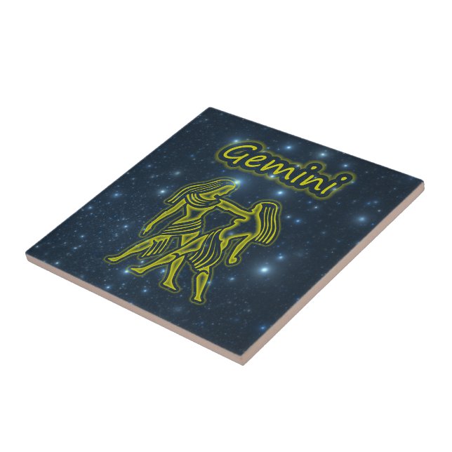 Bright Gemini Fliese (Seite)