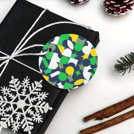 Bright Geo Geschenkanhänger