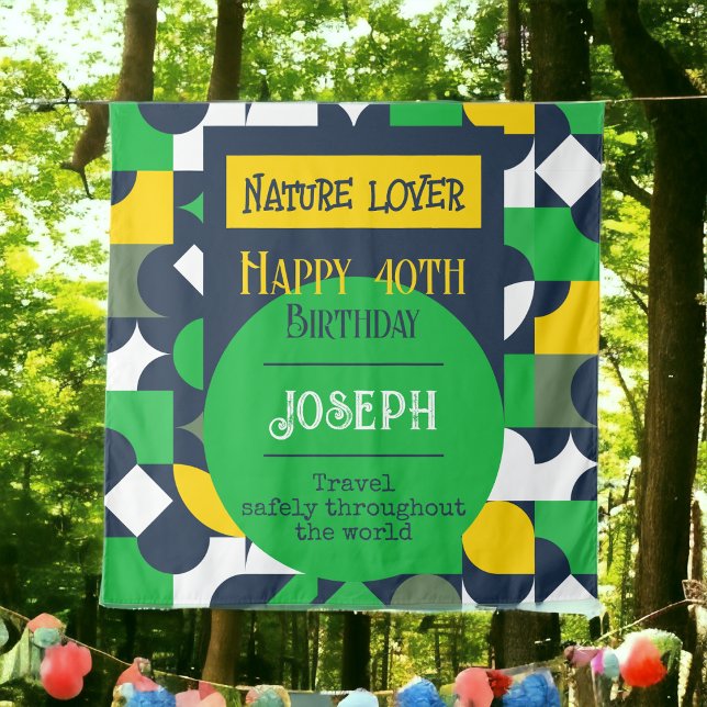 Bright Geo Wandteppich (Von Creator hochgeladen)