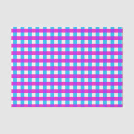 Bright Gingham Tissue Paper Seidenpapier