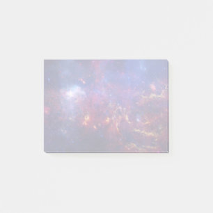 Bright Glowing Galaxy in Outer Space Post-it Klebezettel