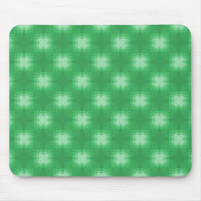 Bright Green Funky Flair Mousepad (Vorne)