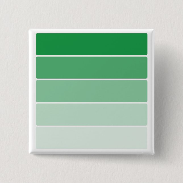 Bright Green Paint Samples Button (Vorderseite)