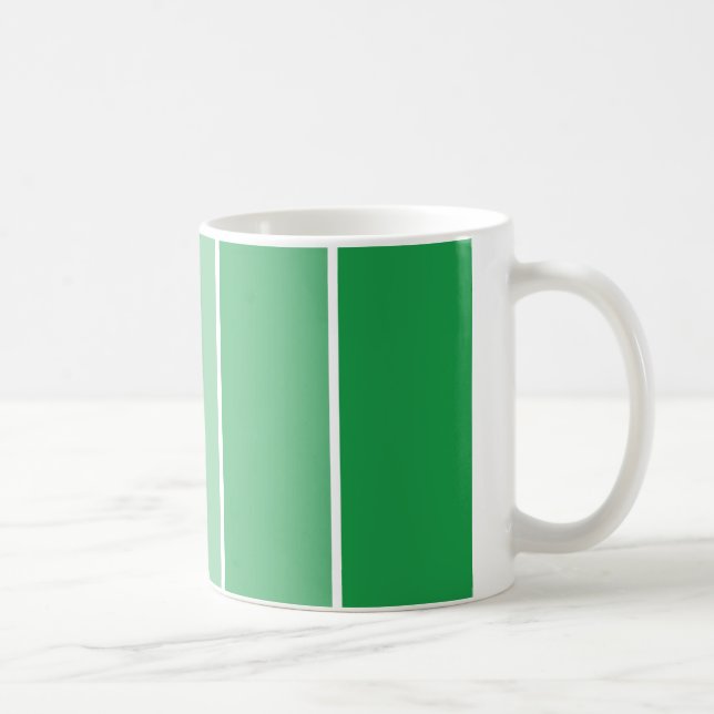 Bright Green Paint Samples Tasse (Rechts)