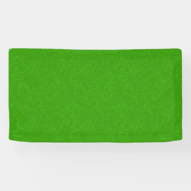 Bright green textured surface  swirling pattern banner (Horizontal)