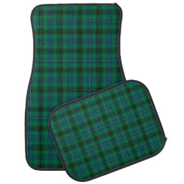 Bright Green und Blue Henderson Clan Tartan Autofußmatte
