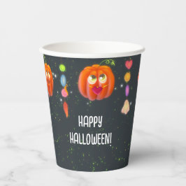 Bright Halloween Party Paper cup Pappbecher
