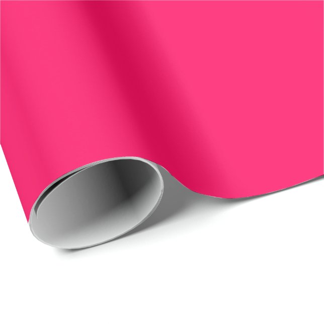 Bright Hot Pink To Match Our Hot Pink Sets Geschenkpapier (Rolleneckpunkt)
