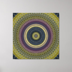 Bright Jewel Mandala Leinwanddruck