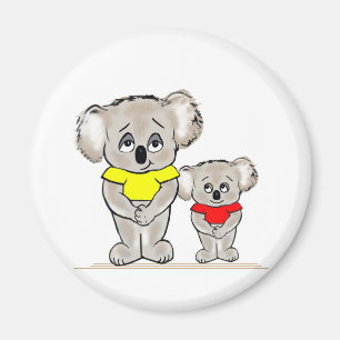Bright Koalas Magnet