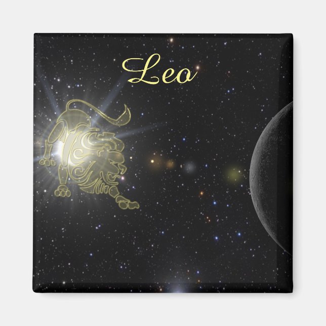 Bright Leo Magnet (Vorne)