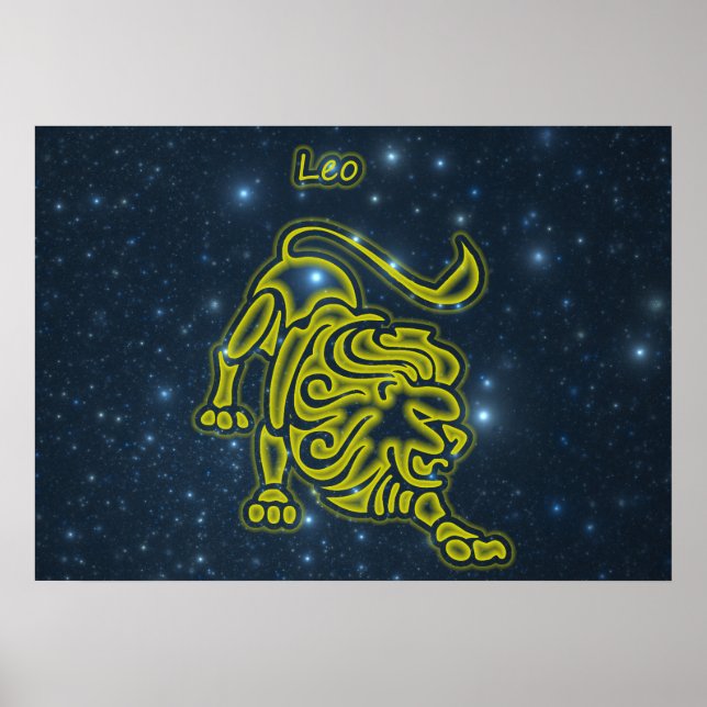 Bright Leo Poster (Vorne)
