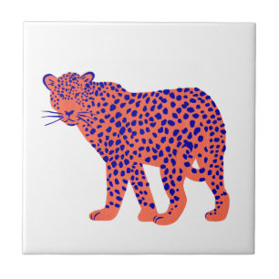Bright Leopard Fliese