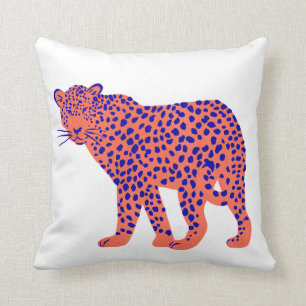 Bright Leopard Kissen