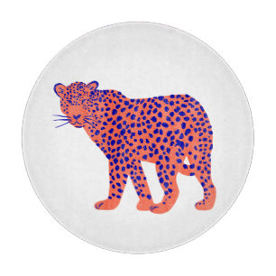 Bright Leopard Schneidebrett