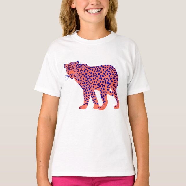 Bright Leopard T-Shirt (Vorderseite)