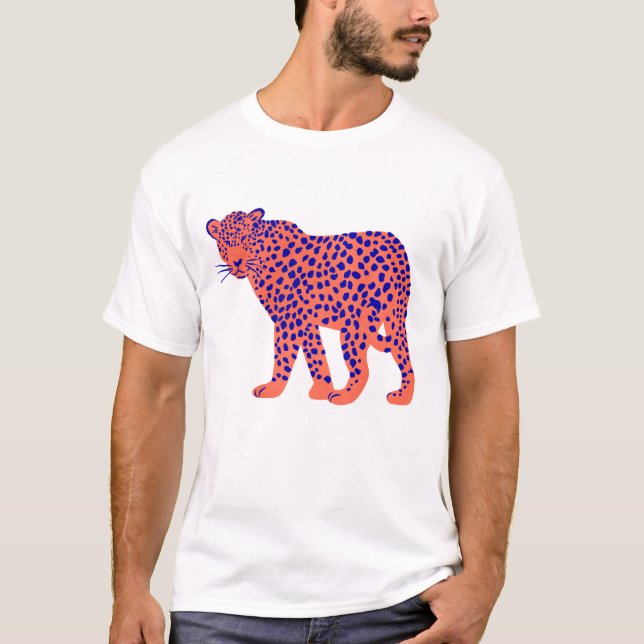 Bright Leopard T-Shirt (Vorderseite)