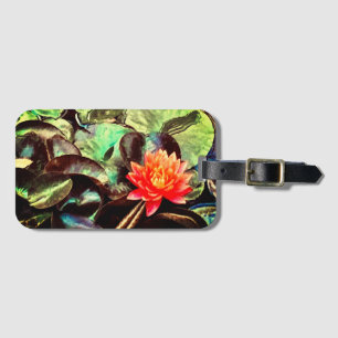 Bright Lotus Luggage Tag Gepäckanhänger