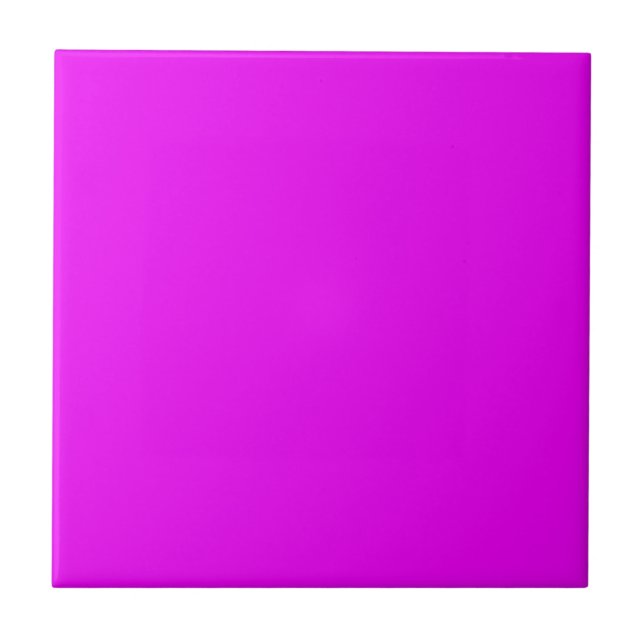 Bright Magenta Fliese (Vorderseite)