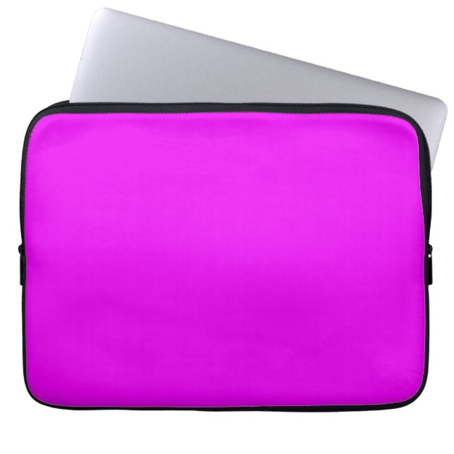 Bright Magenta Laptopschutzhülle (Vorderseite)