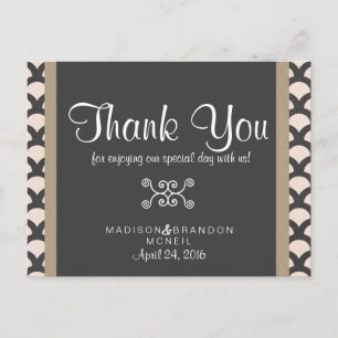 Bright N Beautiful Danke Card Postkarte