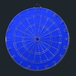 Bright Neon Blue Dart Board Dartscheibe<br><div class="desc">Dart Board mit Bright Neon Blue Hintergrund für Ihren Text oder Bilder bereit.</div>