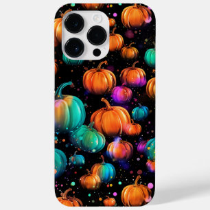 BRIGHT NEON COLORED HALLOWEEN PUMPKINS Case-Mate iPhone 14 PRO MAX HÜLLE