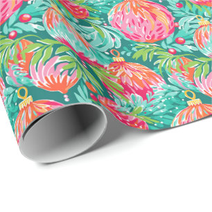 Bright Palm Beach Weihnachtsschmuck Geschenkpapier
