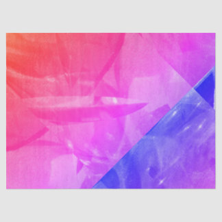 Bright pink red blue abstract beautiful design seidenpapier