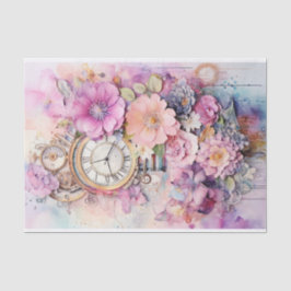 Bright Pinks Mixed Media Seidenpapier