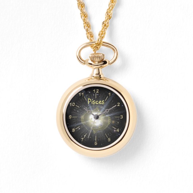 Bright Pisces Armbanduhr (Vorderseite)