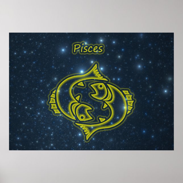 Bright Pisces Poster (Vorne)
