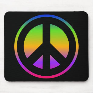 Bright Rainbow Mousepad