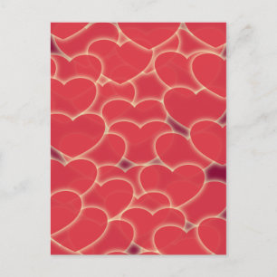 Bright Red Desire Postkarte