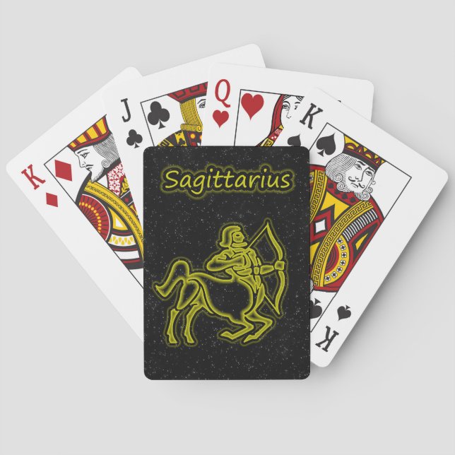 Bright Sagittarius Spielkarten (Rückseite)