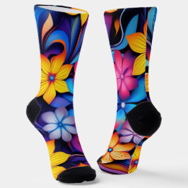 Bright Socks Bild Kunst 0038515 Socken