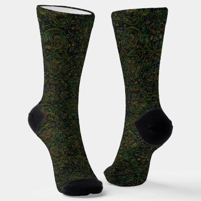 Bright Socks Elaborate Seamless Patterns 0039308 Socken (Gewinkelt)
