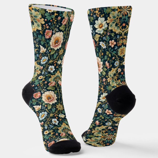 Bright Socks Elaborate Seamless Patterns 0039377 Socken (Gewinkelt)