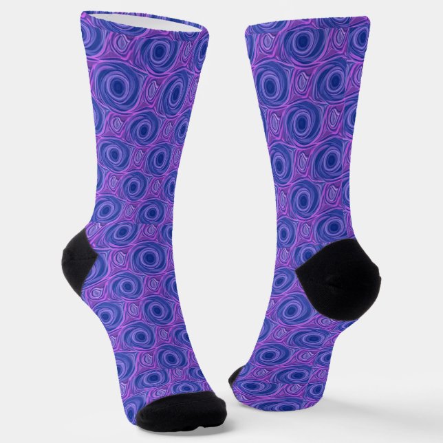 Bright Socks Elaborate Seamless Patterns 0039409 Socken (Gewinkelt)
