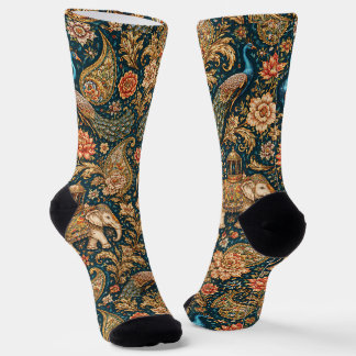 Bright Socks Elaborate Seamless Patterns 0047414 Socken