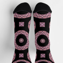Bright Socks Fractal Seamless Patterns 0042010 Socken