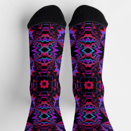 Bright Socks Fractal Seamless Patterns 0042013 Socken
