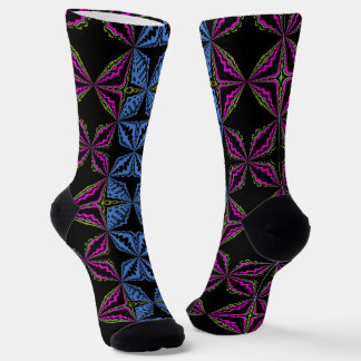 Bright Socks Fractal Seamless Patterns 0042098 Socken