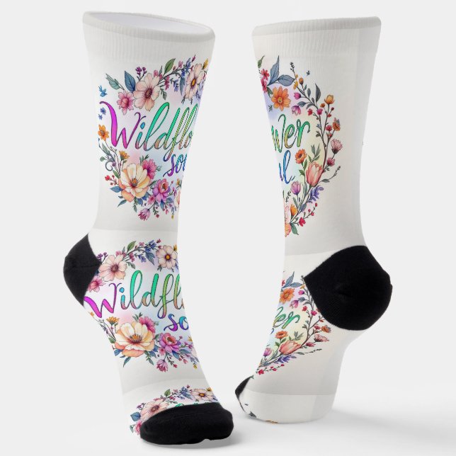 Bright Socks Motivational Art 0043982 Socken (Gewinkelt)