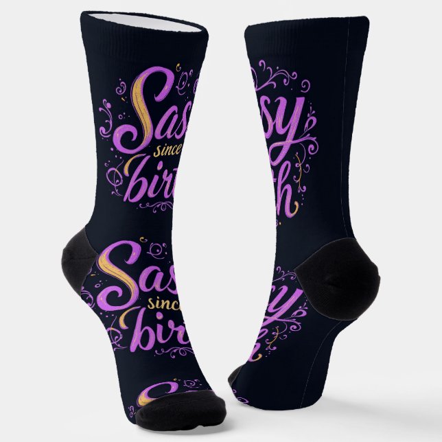 Bright Socks Motivational Art 0043983 Socken (Gewinkelt)
