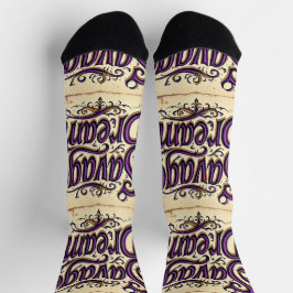 Bright Socks Motivational Art 0043985 Socken