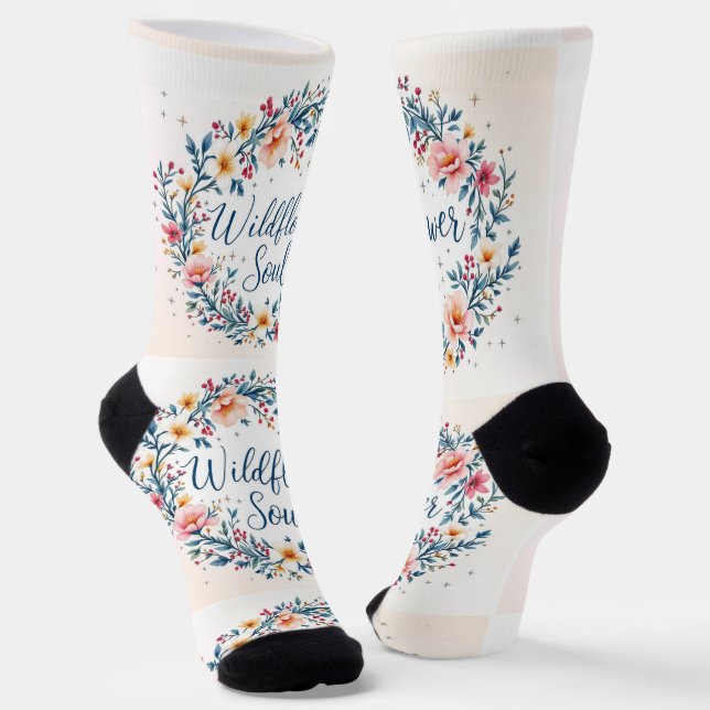 Bright Socks Motivational Art 0043992 Socken (Gewinkelt)