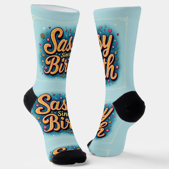 Bright Socks Motivational Art 0043994 Socken (Gewinkelt)