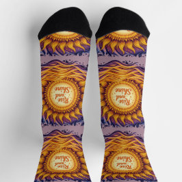 Bright Socks Motivational Art 0043995 Socken