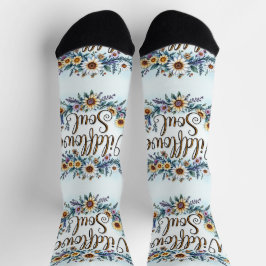 Bright Socks Motivational Art 0043997 Socken